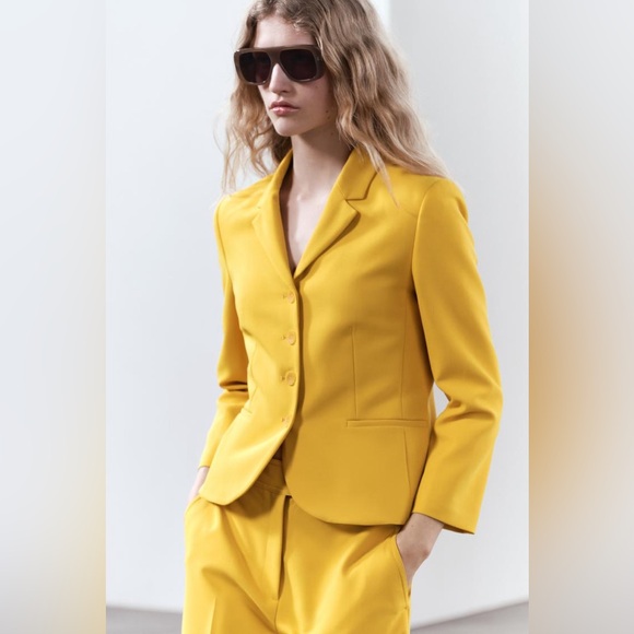 ZARA POCKET BLAZER ZW COLLECTION NWT - Picture 3 of 10